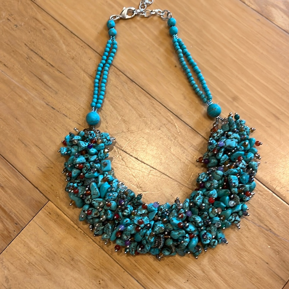 Turquoise Statement Necklace